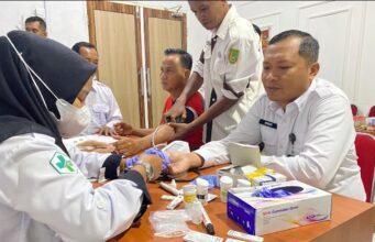 Lapas Kelas IIA Bagansiapiapi Gelar Medical Check-up Bagi Seluruh Pegawai