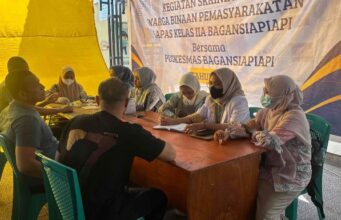 Skrining TBC di Lapas Bagansiapiapi, Persiapan Kolaborasi Rontgen Untuk 1000 WBP