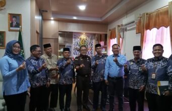 Silahturahmi ke Kejari, Baznas Rohil Bahas MoU dan Perlindungan Hukum