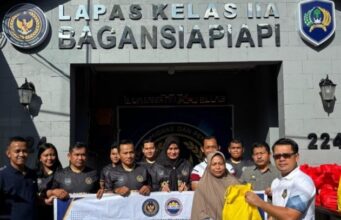 Lapas Bagansiapiapi Gelar Baksos dan Gotong Royong Sambut HUT IMIPAS