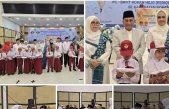 Terkait Pelaksanaan Seremonial Pembagian Seragam Sekolah Gratis di Bagan Batu, Ada Apa Kegiatan Pemda Rohil Bercampur Dengan BKMT ?