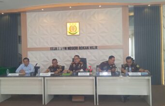 Kejari Rohil Paparkan Capaian Kinerja 2025, Tegaskan Komitmen Penegakan Hukum dan Pemulihan Keuangan Negara