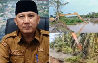 Hermanto: PUTR Rohil Targetkan Normalisasi Sungai dan Parit untuk Menuntaskan Persoalan Banjir