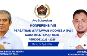 Panitia Konferkab PWI Rohil Terima 2 Berkas Bacalon