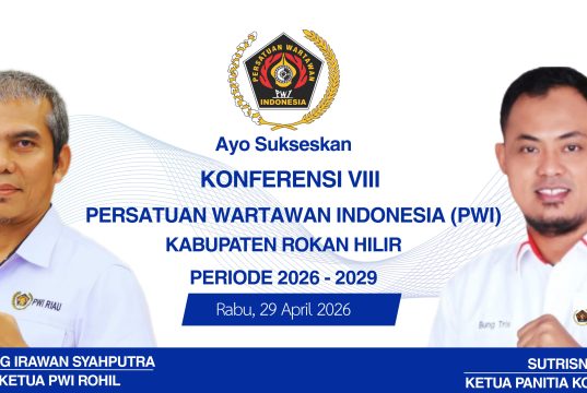 Panitia Konferkab PWI Rohil Terima 2 Berkas Bacalon