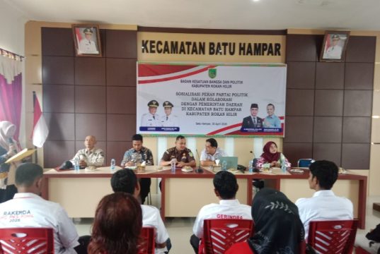 Hadiri Sosialisasi Peran Partai Politik Dengan Pemda, Kasi Pidum Maiman Limbong: Tindak Pidana Dalam Dinamika Politik Daerah